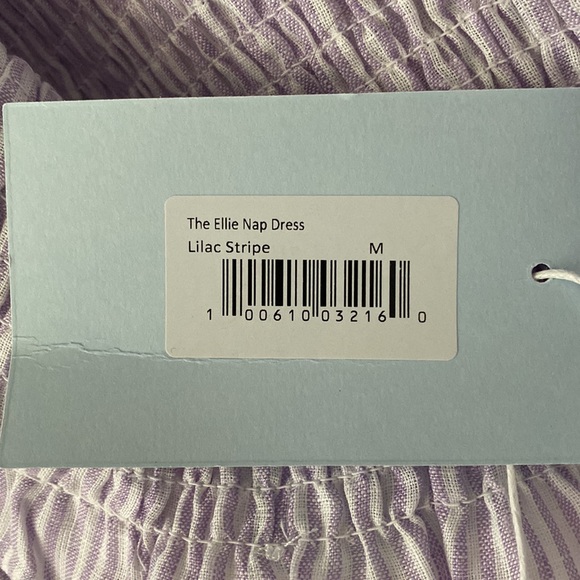 Hill House Home Ellie Nap Dress Lilac Stripe XXL NWT - Picture 11 of 16